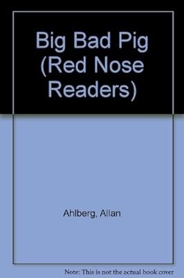 Big bad pig red - (red, nose
