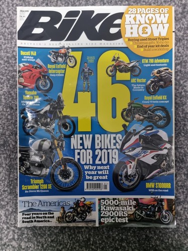 Bike magazine jan 2019 - magazine, uk