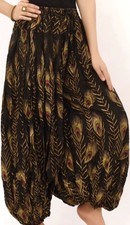 BLACK PEACOCK FUSHIA PRINT ATS