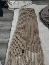 Ugg Knitted Scarf Beige One