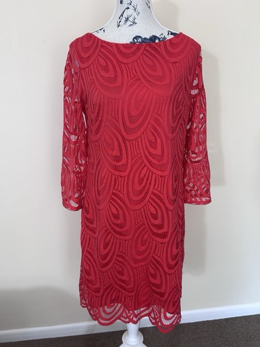 Wallis red lace - lace, uk