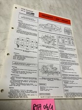 Automobile Technical Sheet