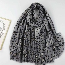 New Ladies Leopard Print Scarf Classic Gorgeous High Quality Women Shawl Wrap