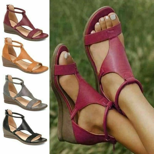 Strap sandals ladies womens - sandals,
