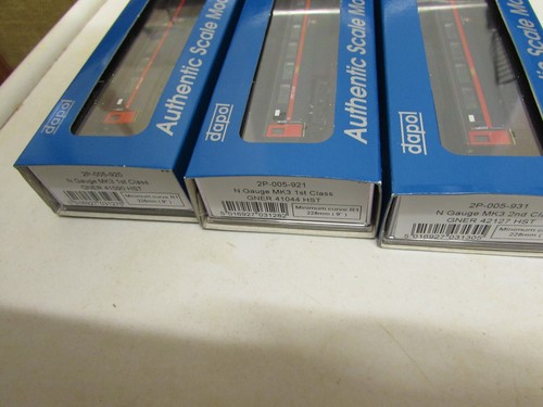 Dapol rake gner coaches - of, 6