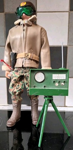 Vintage action man armoured - man,