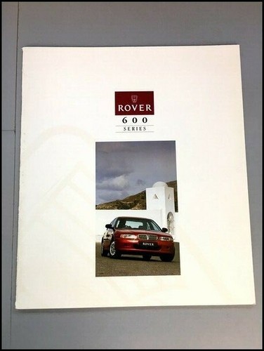 1995 rover 600 page - 600, 24-page