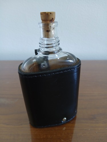 Hip flask 100ml black - hip,