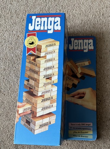 Vintage 1996 jenga - jenga, original