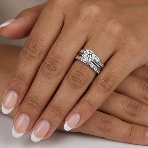 Engagement ring set classic - ring,