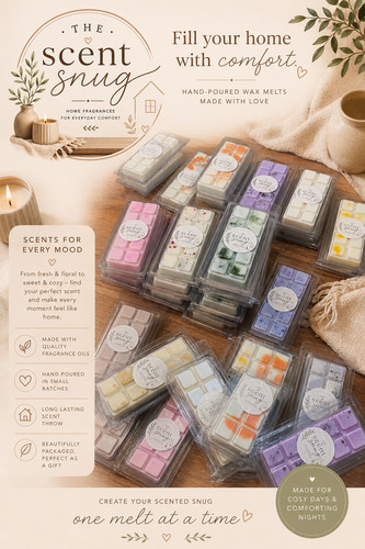 Wax melts snap bars - bars, assorted