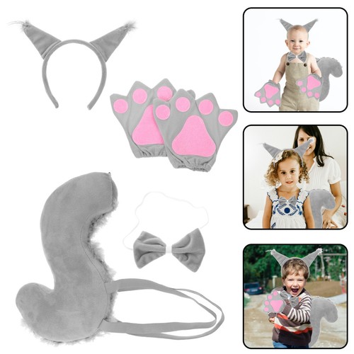 Set halloween squirrel - set,