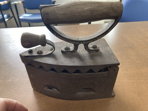 Vintage solid heavy - solid, iron