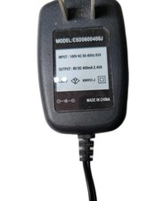 6V DC400mA Power Adapter Charger CSD0600400J Barrel Plug Replacement Supply-Test