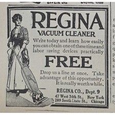 1917 Regina Vacuum Cleaner