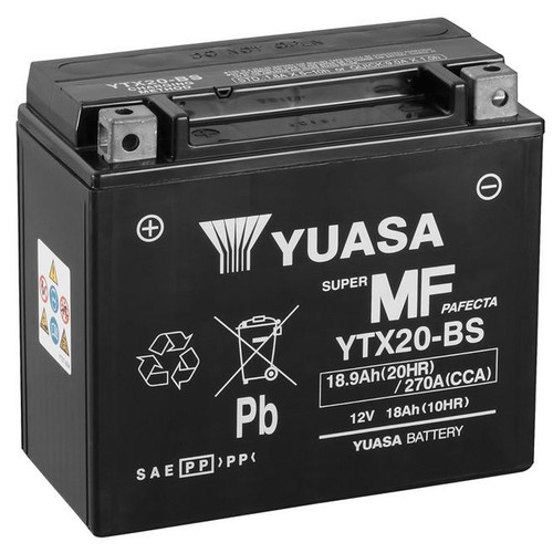 Yuasa ytx20 18ah - ytx20-bs, 12v