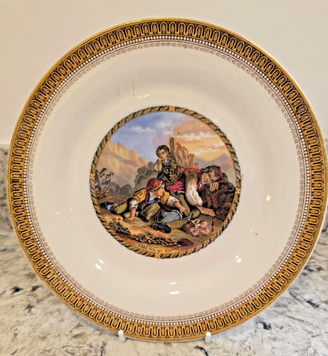 Prattware inch plate - 8.5,