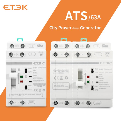 Etek din rail - etek, 2p/4p