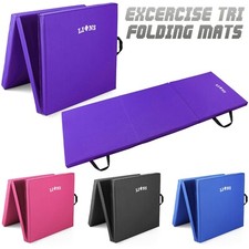 Tri folding mat gymnastic yoga - gymnastic,