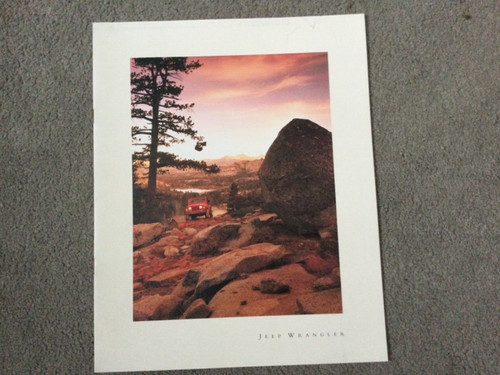 Jeep wrangler brochure 1997 - jeep,