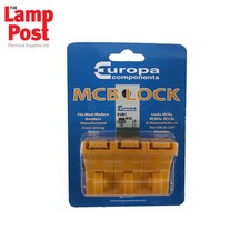 Europa MCB Lock - Pack of 3 - Locks MCBs RCBOs - Lock Off MCB's