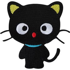 Lucky Black Cat Embroidered