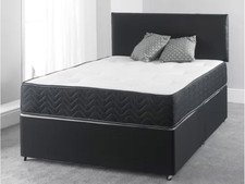 3ft Divan Bed Set Black | Semi