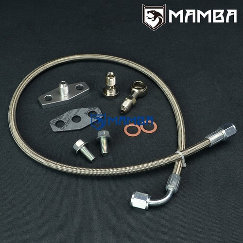 Turbo oil feed line kit - line, for
