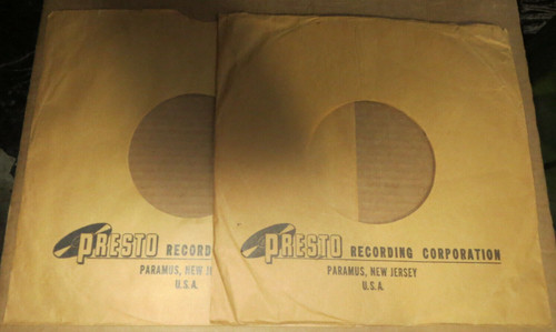 Presto recording 78rpm - 2,
