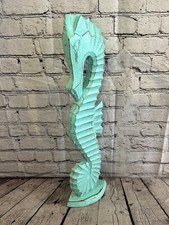 60cm Green Plain Wooden Shabby