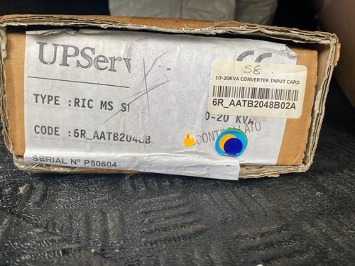 Riello ups converter - riello, input