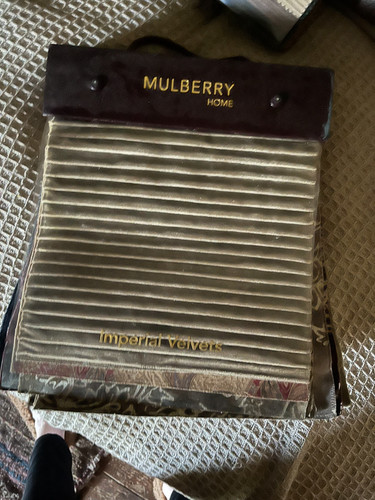 Mulberry home fabric sample - mulberry,