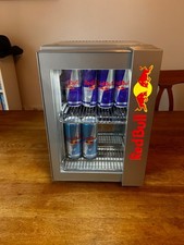 Red Bull Led Limited 3D Logo Mini Fridge , Pub , Home , Garage. Race