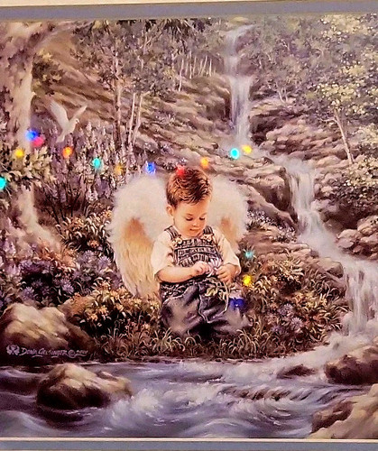 Angel child signed - angel,