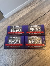 Tdk fe90 type blank - tdk, x4