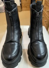 Carvela Black Zip Platform