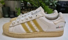 ADIDAS SUPERSTAR ADICOLOR ORIGINALS. MENS SIZE 9 UK TRAINERS. WHITE  ?*2006*?