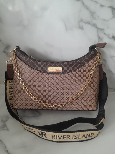 River island monogram cross - river,