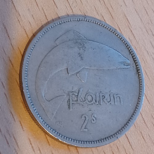 Ireland shilling coin 1954 - coin,