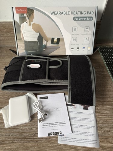 Wearable heating pad belt - heating,