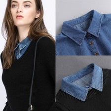 False Collar Women Fake Half-Shirt Blouse Ladies Detachable Collar