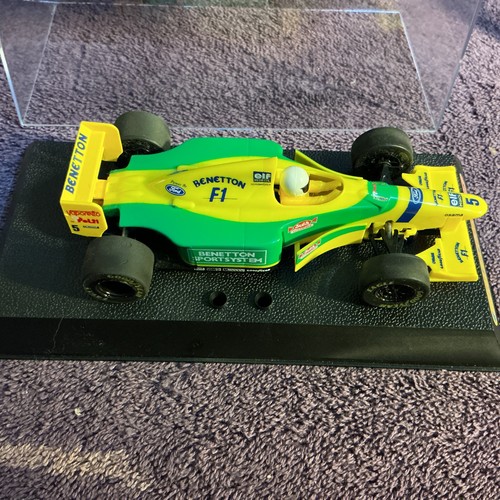 Vintage scalextric benetton - scalextric,