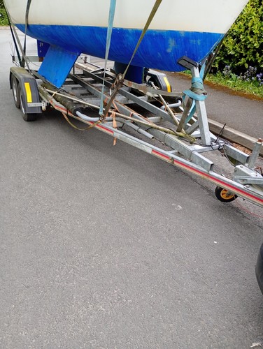 Boat trailer twin - trailer,