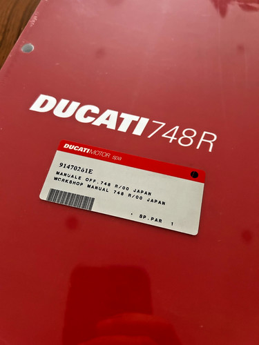 Genuine duati 748r workshop - duati,