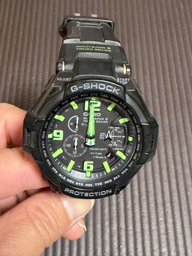 Shock sky cockpit - g-shock, green