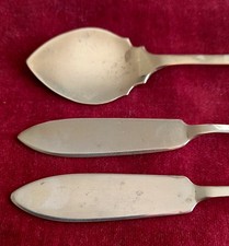 CONDIMENT KNIVES AND SPOON -