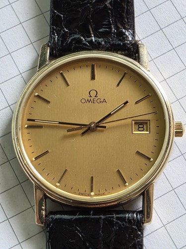 Vintage omega quartz 9ct - vintage,