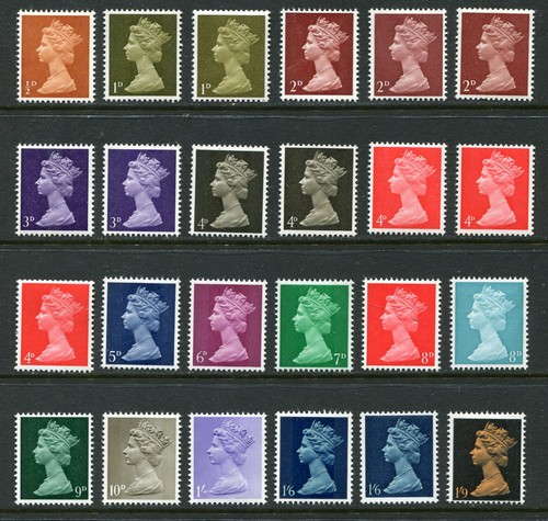 1967 pre decimal machin - gb, pre-decimal