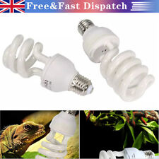 Reptile Pet Plant Screw Bulb Tortoise Lizard Calcium Heating Light UVB UV Lamp