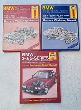 Haynes Manuals BMW 1602  2002 - 1959 to 1977 316 320 i 3 series & 5 series 80/90